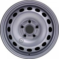 Jante tôle 15 pouces - 5 Trous - 6x15 5x112 ET47 AL57 argent