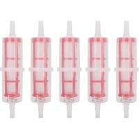 5 Pièces Filtres à Essence, Filtre à Carburant Universel 8-10mm Rapide de Filtre à Essence, Filtre à Essence de Remplacement Pour Chariot élévateur Tondeuse à Gazon Voiture Moto