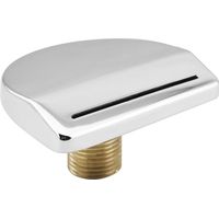 1 Pieza de aspersor de Fuente de Cascada con Salida de Agua semicircular Utilizado para Piscina, Patio, SPA, bañera