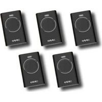 5-teiliges kopierbares Fernbedienungsset, kompatibel mit FAAC XT2 868 SLH Schwarz – Automatisches Garagentor
