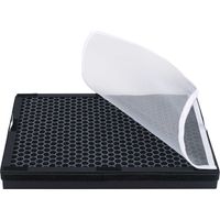 vhbw Air Filter compatible with Rowenta XD6220F0 Air Purifier - Combi Filter Activated Carbon + Allergy+