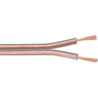 Parallelkabel 2x2,5mm TRANSPARENT polarisiert (100 M.)