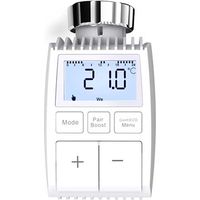 Termostato Valvola ZigBee Con Pile Protocollo ZigBee TUYA, Smart Life Cilindro Per Valvola Termosifone M30X1.5mm Grigio 3V IP20