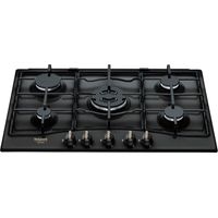 Plaque de cuisson gaz 5 foyers 75cm – Brûleurs haute puissance – Acier inoxydable – Pour cuisine professionnelle