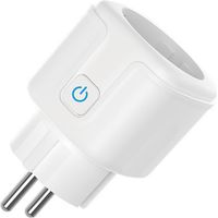 LaBlanc - SP21-4 Presa intelligente WiFi 16A - Compatibile con Alexa, Google Home, Siri, controllo vocale, telecomando, timer e programmazione, non richiede hub - Confezione da 4