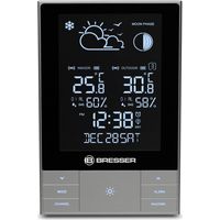 Bresser Optics ClimateTemp NDV Anthrazit, Metallisch, Silber LCD DC / Batterie