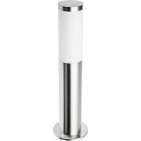 Lámpara de jardín de pie Milan-P 45cm E27 IP44 acero inoxidable