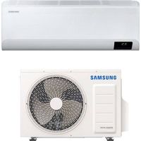 Climatiseur single-split mural Inverter 9000 btu composé d'unités extérieures et intérieures, gaz R32 et module wifi - Samsung