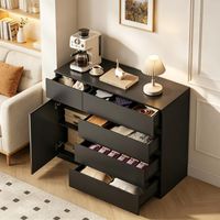 Meuble de cuisine élégant, meuble de rangement pour chambre, meuble de couloir avec tiroirs (uniquement le meuble de cuisine)