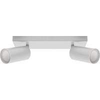 Aplique de pared y techo blanco 2L 2x35W GU10 IP20 manam Ideus 03760