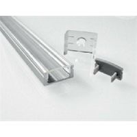 Nobile illuminazione profilo.alluminio 2m per striscia led diffusore opale barra/strip/3e/s