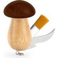 Coltello kikkerland multifunctional keychain acciaio inox portatile spazzola