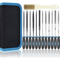 Lime diamantée, limes à métaux, jeu de limes aiguilles, 13 limes aiguilles, mini-limes pour métaux, bois et plastiques