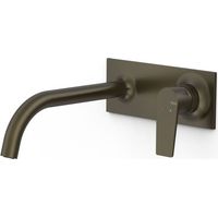 Pièce apparente pour élément encastré de lavabo Project Noir bronze - TRES 22130004KMB