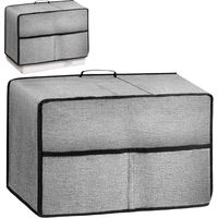 Anti-poussière pour micro-ondes - Protecteur en tissu Oxford Hotte à micro-ondes étanche, anti-poussière,résistant à la chaleur,serviette anti-huil