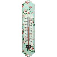 Ac-Deco – Thermomètre de jardin en zinc vieilli – Longueur 29,7 cm – Indicateur de température -25°C à +55°C – Usage intérieur et extérieur