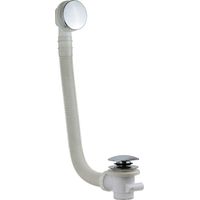 Universelle verchromte Ablaufsäule für Badewannen Vicario 1011/120.01 Chrom
