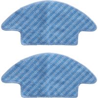Lot 2 chiffons rechange balai à franges – robot aspirateur – forte absorption – compatible Lefant M210 / M210s / M210b / M213