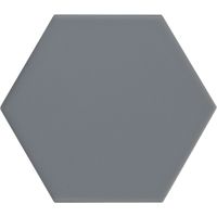 Carrelage effet graphique KROMATIKA Hexagone Hexagone 11.6x10.1cm Gris Bleu - Mat - boîte de 0.44 m2 Hexagone 11.6x10.1 cm Gris Bleu - Mat - boîte de