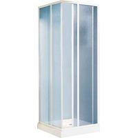 Box Doccia Angolare Smeralda - Bollicine Acrilico 58-68X58-68 Ap. 33-48