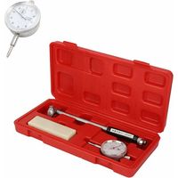 Jauge d'Alésage 50-160MM, Vérificateur d'Alésage Indicateur de Jauge d'Alésage Calibre du Diamètre Intérieur Kit pour Mesurer Dimensions Internes des Pièces, Cadran Alésage