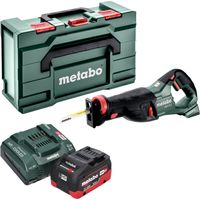 Metabo SSEP 18 LT sega alternativa a batteria 18 V 32 mm + 1x batteria LiHD 8,0 Ah + caricatore + metabox