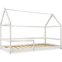 Lit Enfant Cabane "Bianca" 90x190cm Blanc