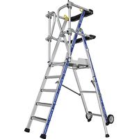 Scaletta a castello 5 gradini - Altezza max di lavoro 3.18m - 2272915