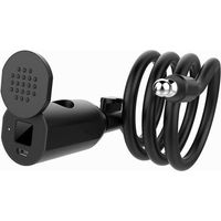 Fingerprint Bicycle Lock Cable, Waterproof Anti-Theft Bike Lock, Smart Digital Stainless Steel Cable Bike Lock, Rechargeable via USB