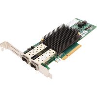 Carte FC LPE12002 à double port SFP 8 Gb/s, interface PCIe, adaptateur de bus hôte Fibre Channel pour la transmission de connexion