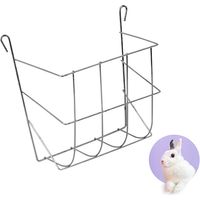 Forrajera para conejos - Forrajera para dispensar heno a los conejos (25 cm)