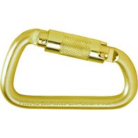 Moschettone in acciaio automatico a 1/4 di giro NILAK apertura 22 mm - EN362