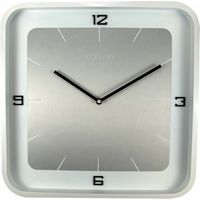 NeXtime 3518WI orologio de orologio da tavolo o da parete de quarzo Square White White