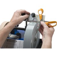 Tormek – Dispositif d'affûtage pour ciseaux SVX-150 – Angle de meulage réglable – Affûtage précis pour ciseaux cranteurs et sécateurs – Pour bois dur