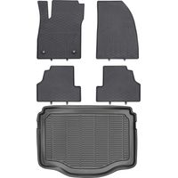 Opel Mokka / Mokka X Crossover de 2013-2019 SET - tapis de voiture en caoutchouc + tapis de coffre