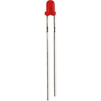 KINGBRIGHT LED, L-34ID, Rouge, 3 mm (T-1), 617 nm, 25 mcd, 60°, Rond