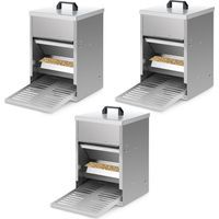Randaco Comedero automático para pollos - Comedero de 5KG con pedal, trampilla y tapa impermeable, para pollos, patos y pavos 42x41x25cm