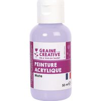 Peinture Acrylique - 50ml - Parme - Brillant - Mixte