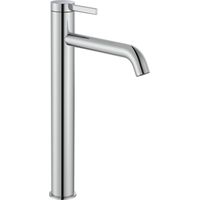 ROCA Grifo monomando de lavabo XL con palanca, altura 32 cm, con válvula clic-clac, cromo (A5A349EC00)