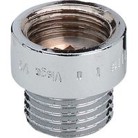Viega Hahnverlängerung, G 3/8, L 40 Rotguss oder Siliziumbronze, verchromt Modell 3526, 447113
