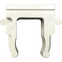 CLIPS FISSAGGIO A SCATTO DIAM. 25 MM. PZ.12
