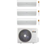 Climatiseur Ferroli Trial split Giada M 9+9+12 avec 2CP001RF-27-3 R 32 Inverter Wi-Fi Classe A++