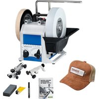 Tormek T8 Naßschleifmaschine Schärfsystem Schleifmaschine + Trucker Cap 9930