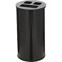Cubo de basura con clasificación triple capacidad 60 l altura