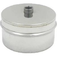 TAPPO CHIUSURA IN ACCIAIO MASCHIO CON SPURGO Misura: Diam. 80