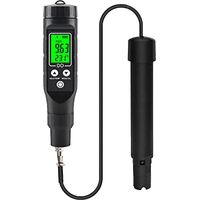 Oxymètre intelligent Bluetooth portable, mesure de l'oxygène dissous de 0,0 à 30 mg/L, kit de test d'oxygène dissous