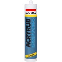 Mastic Silicone Acrylique Spécial Extérieur Blanc 300 Ml - Soudal