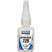 ADESIVO ISTANTANEO 'ULTRA GLUE 725' gr. 20