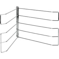 Porta teglie multiplo cromato da forno - metaltex