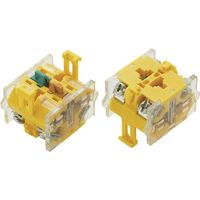 TRU COMPONENTS LAS0-B Élément de contact 1 NF (R), 1 NO (T) à rappel 500 V/AC 1 pc(s)